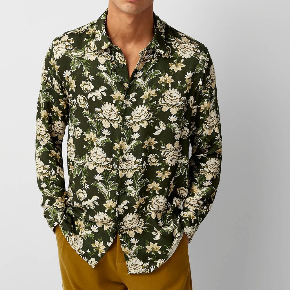 BNWT AW22 IMPERIAL FLORAL SHIRT S